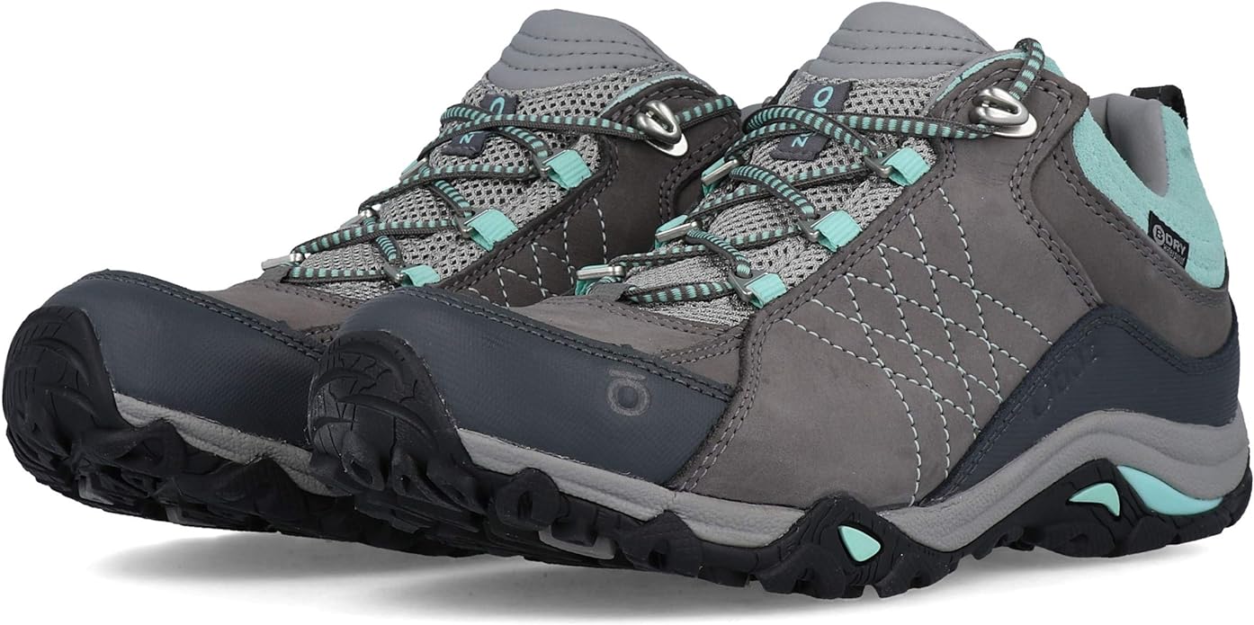 Oboz Women Sapphire Low B-Dry Waterproof Hiking Shoes