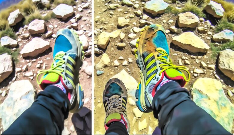hiking with proper footwear